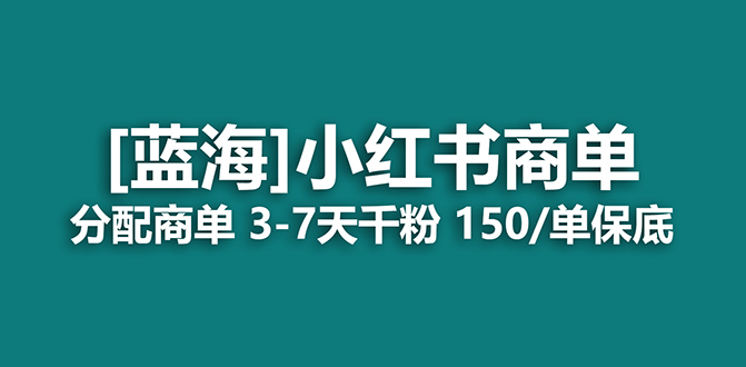 2023蓝海项目揭秘：小红书商单助你快速千粉，打造最强蓝海！-秦汉日记