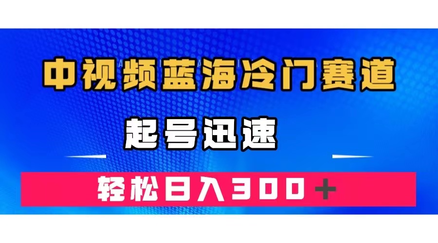 中视频蓝海冷门赛道，韩国视频奇闻解说，起号迅速，日入300＋-秦汉日记