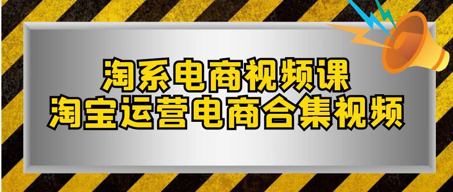 淘系-如何成为成功的淘宝卖家？电商合集课程（33节课）-秦汉日记