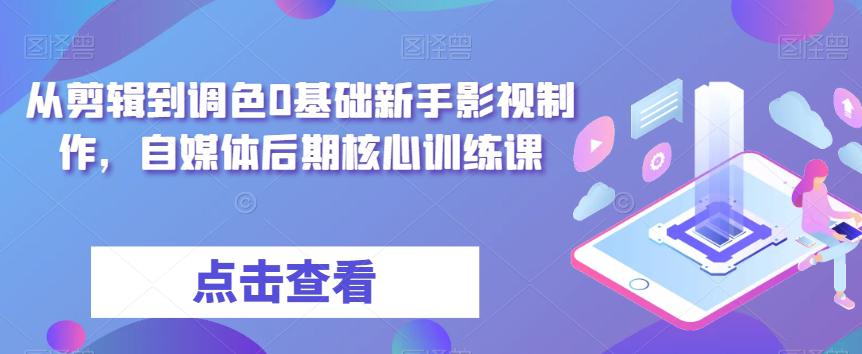 零基础学习影视制作：达芬奇调色与剪辑全攻略-秦汉日记