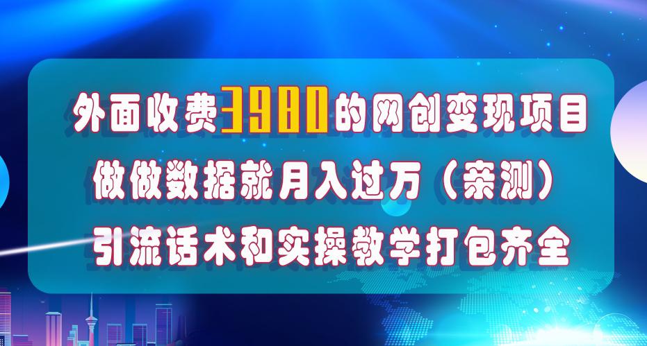 全媒体数据流量优化，月入1W+，外面收费4000+的项目-秦汉日记