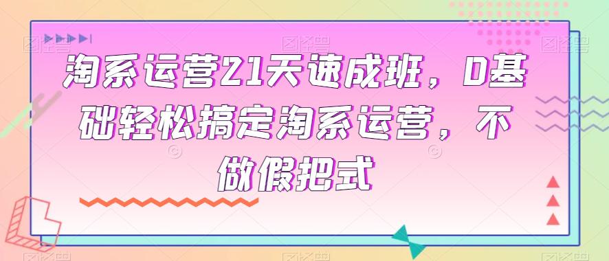 淘宝运营小白变大神：21天速成班实操指南，0基础轻松搞定淘系运营-秦汉日记