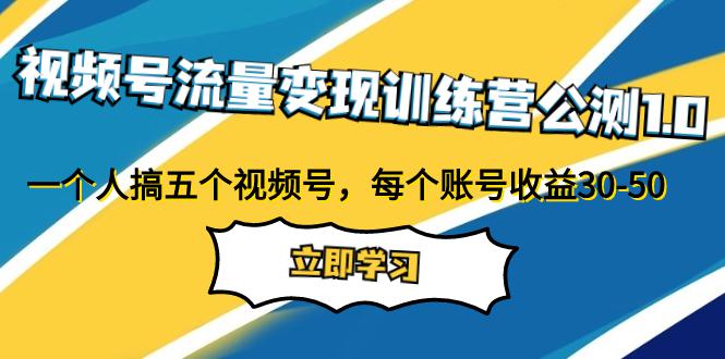 视频号盈利新篇章：一人掌控五个账号，月入过万不再是梦！-秦汉日记