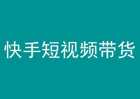 快手短视频带货，操作简单易上手，人人都可操作的长期稳定项目!-秦汉日记