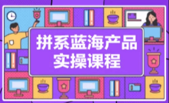 拼系冷门蓝海产品实操课程，从注册店铺到上架到流量维护环环相扣-秦汉日记